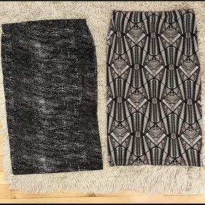 ***2 for 1 ****BODY CON PRINTED SKIRTS